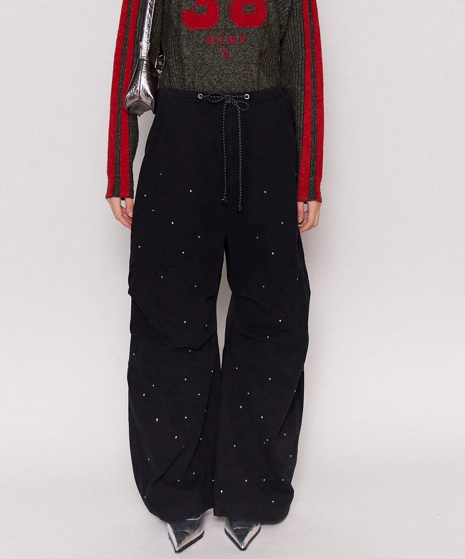 【24WINTER PRE-ORDER】Rhinestone Snow Pants
