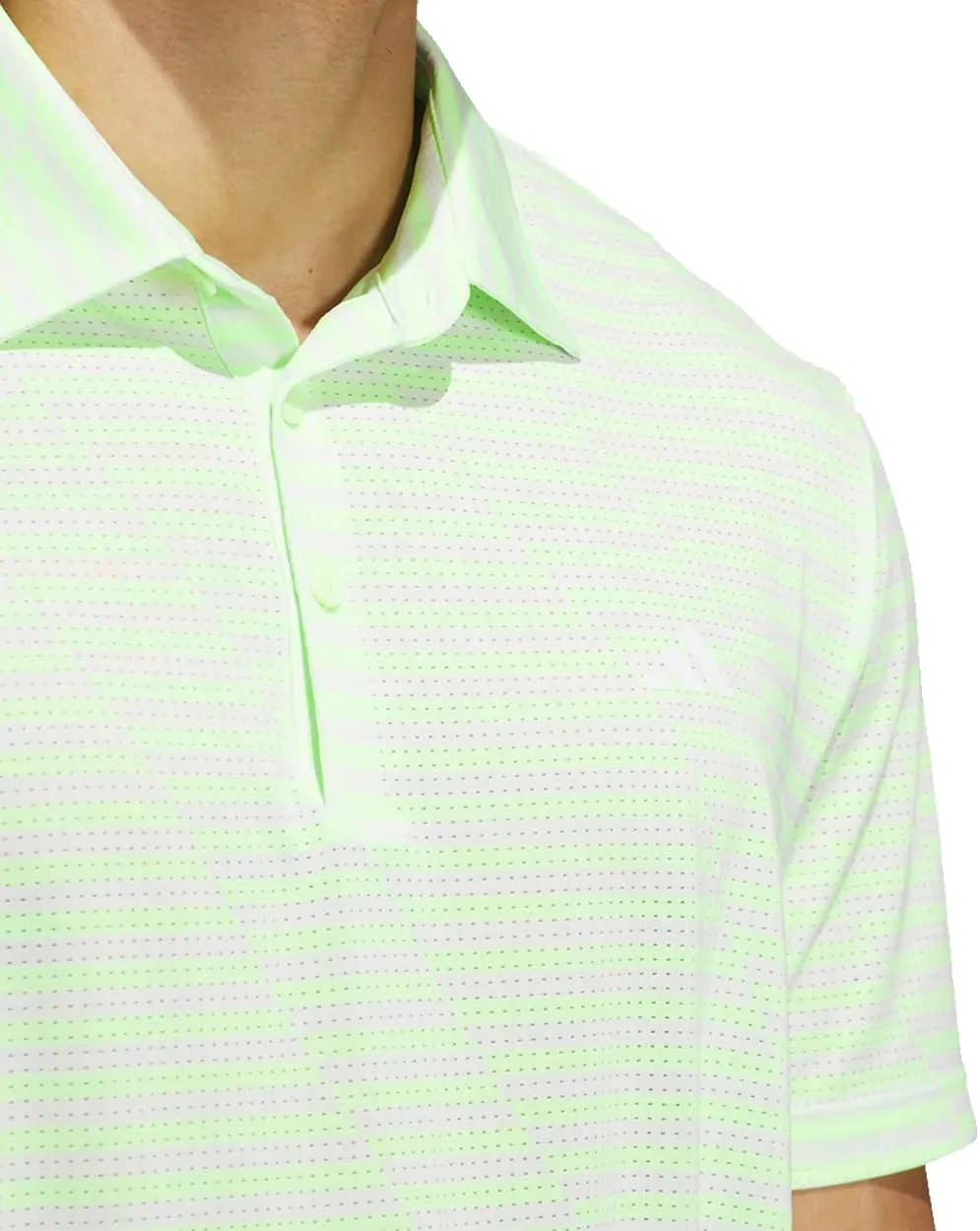 adidas Men's Ultimate365 Mesh Print Polo