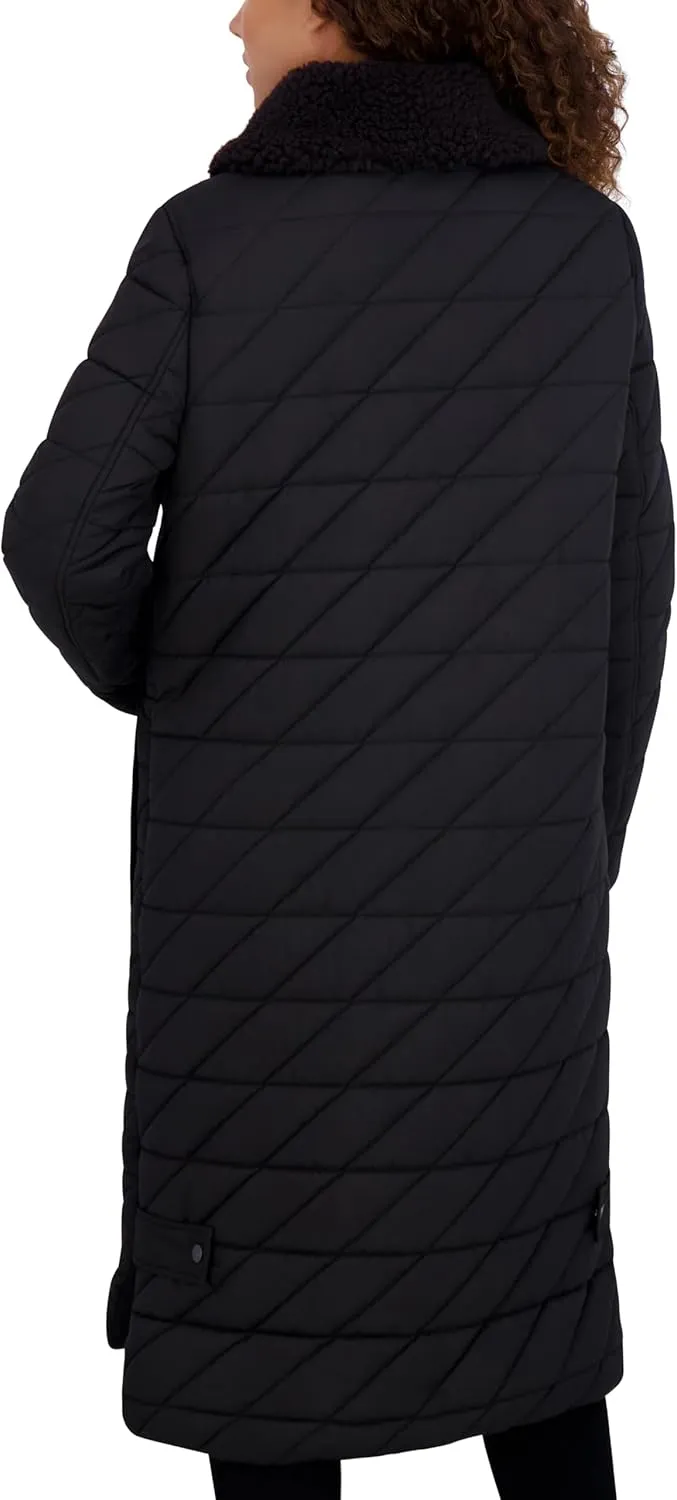 Andrew Marc Women's Maxine Long Quilted Puffer Coat