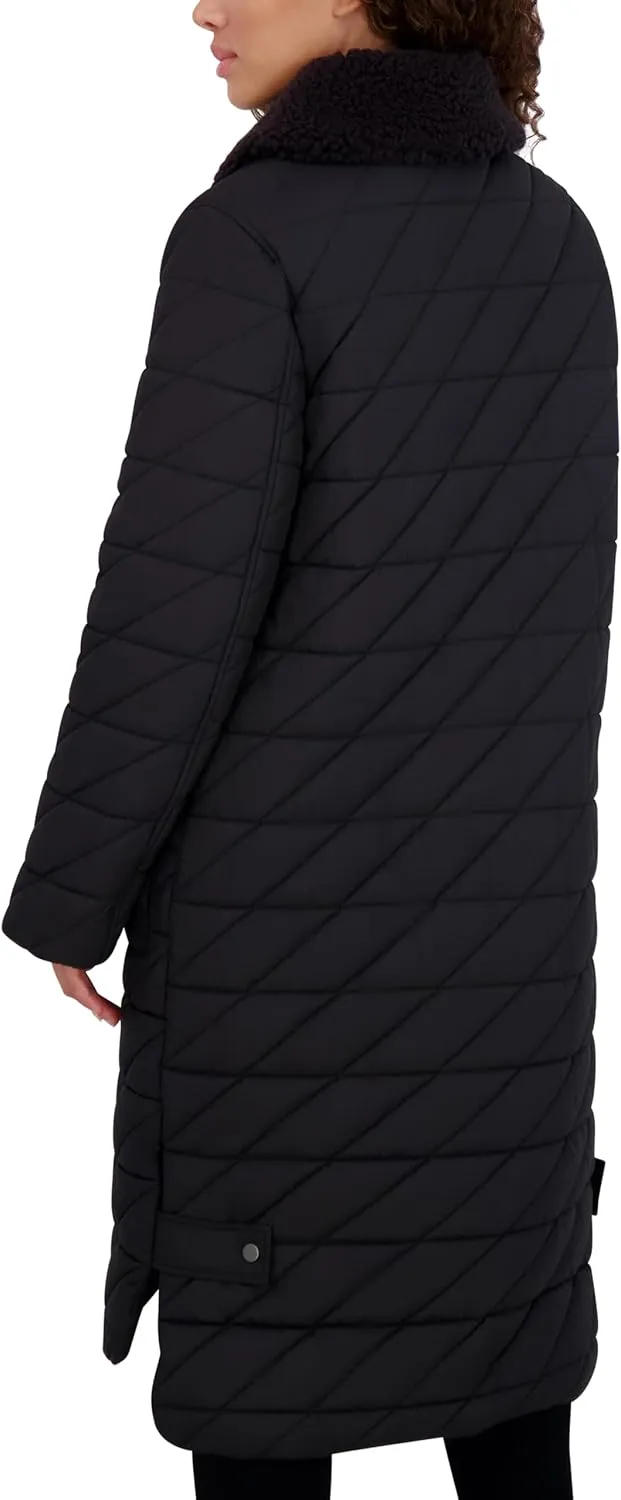 Andrew Marc Women's Maxine Long Quilted Puffer Coat
