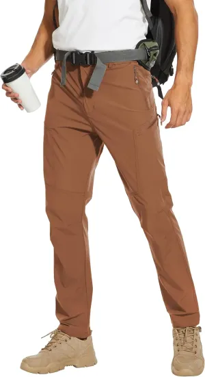 Arunlluta Hiking Pants for Men, Hiking Travel Pants Water-Resistant Mens Work Pants Stretch Quick Dry Lightweight