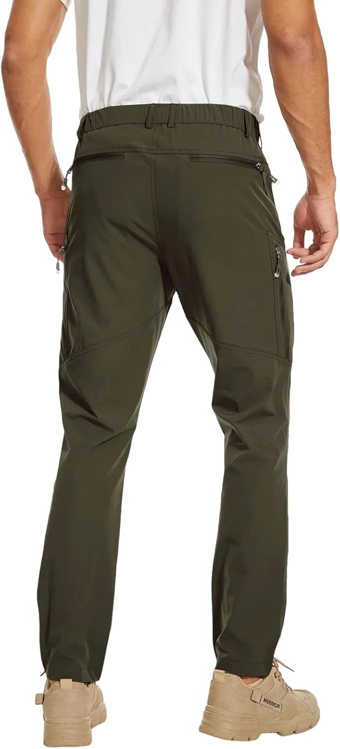 Arunlluta Hiking Pants for Men, Hiking Travel Pants Water-Resistant Mens Work Pants Stretch Quick Dry Lightweight