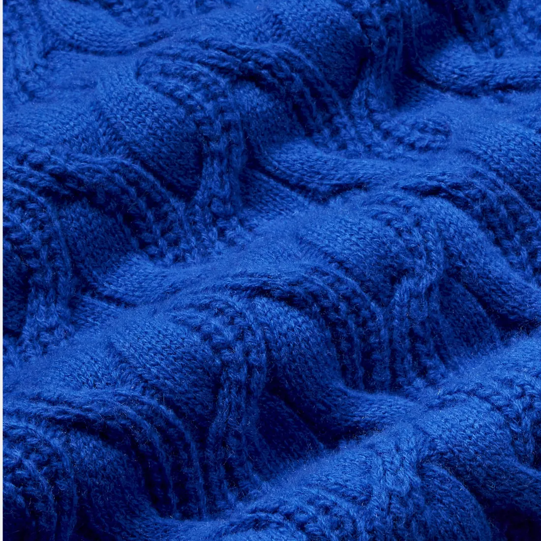 Blue Carmen Knitted Sweater