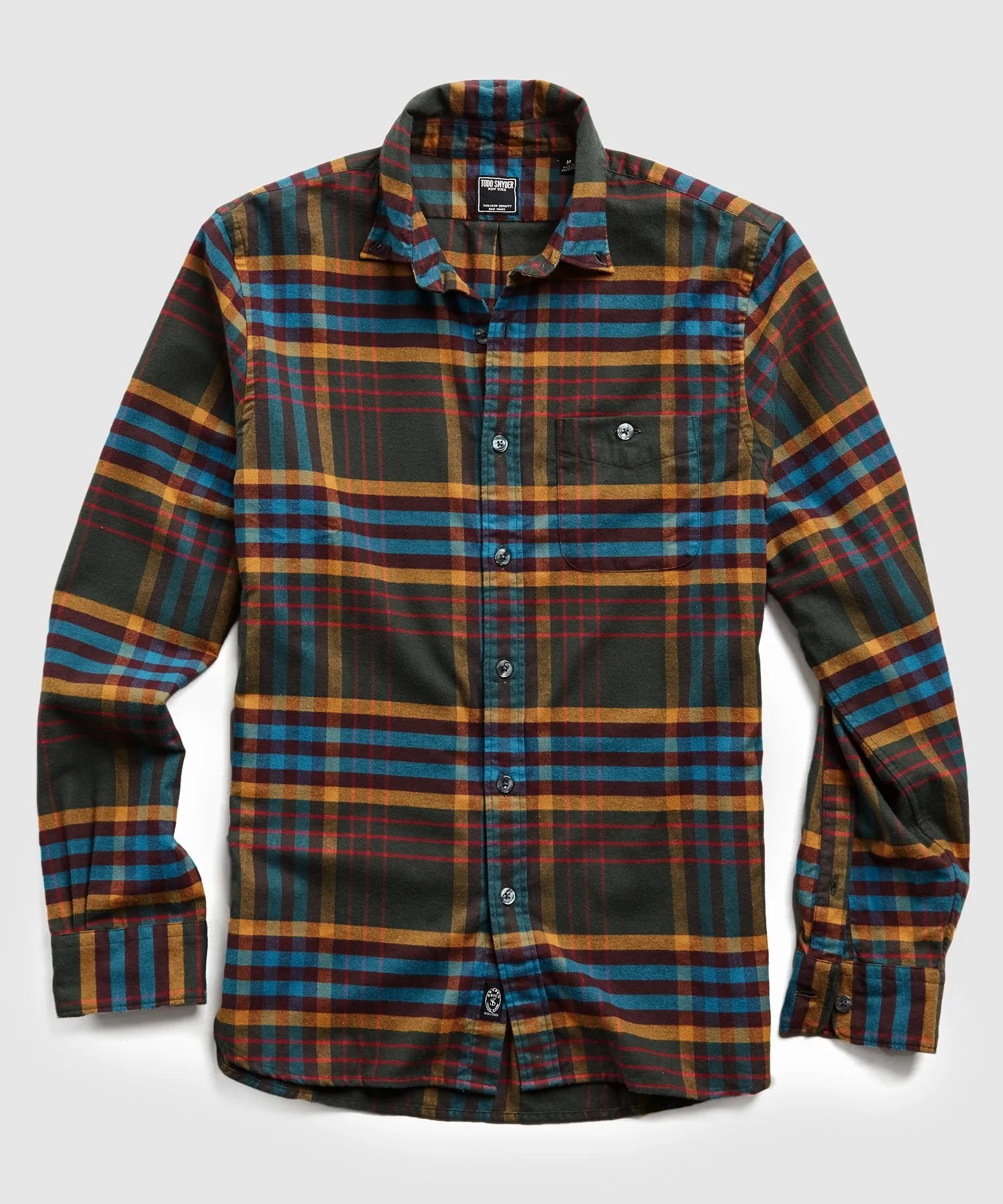 Campfire Plaid Flannel Shirt