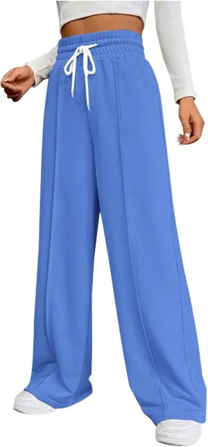Cargo Pants for Women Winter Adjustable Travel Thermal with Pockets Wide Leg Straight Leg