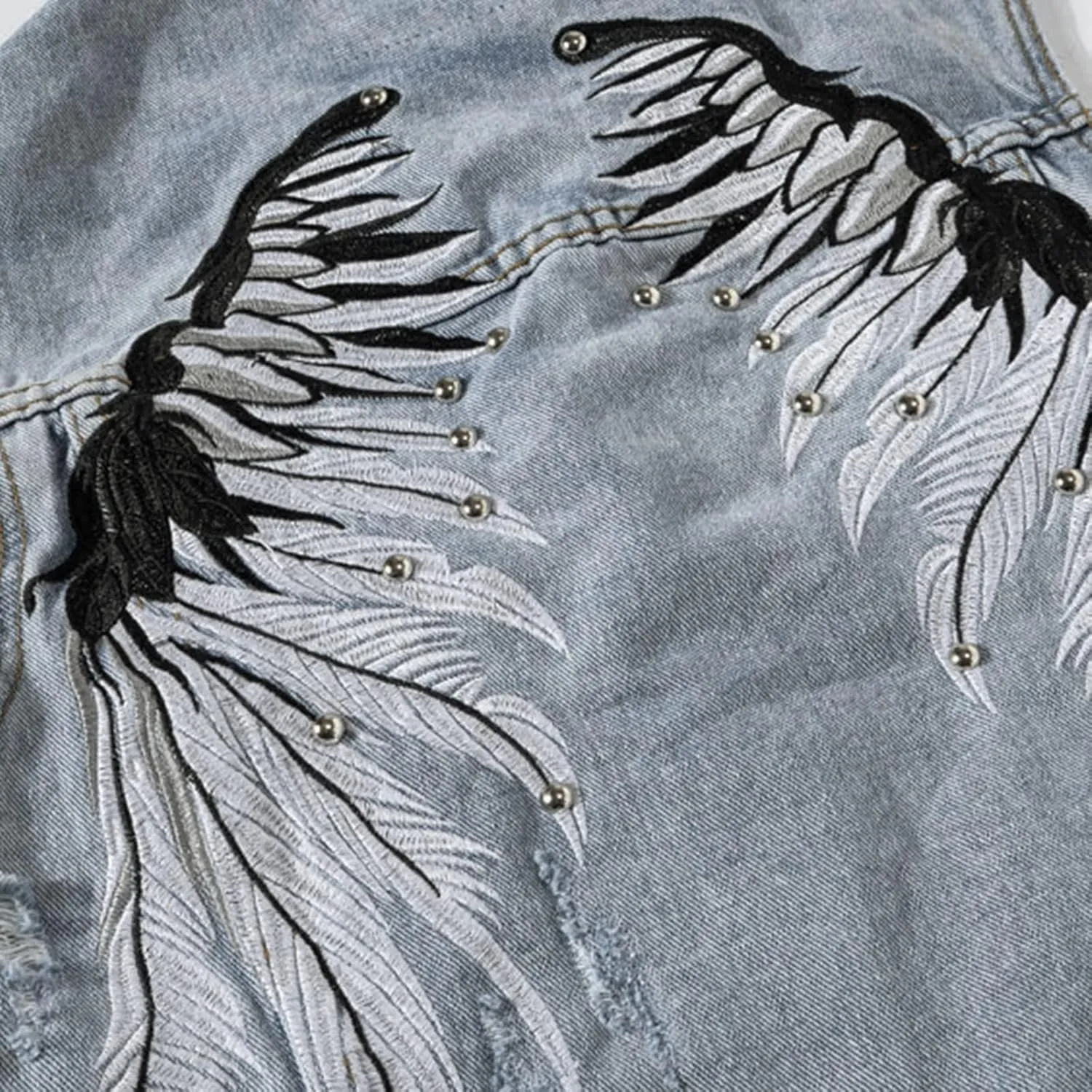 Chaqueta Denim Vest Para Hombre Slim Fit Button Down Sleeveless Shirts for Men Retro Distressed Destroyed Jeans Jacket