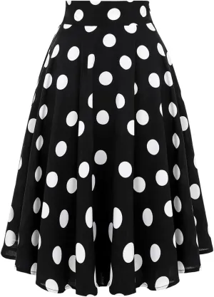 CHOiES record your inspired fashion Women's Pink/BlackBlue/White Solid High Waist Trumpet Midi Skirt (10 Colors)