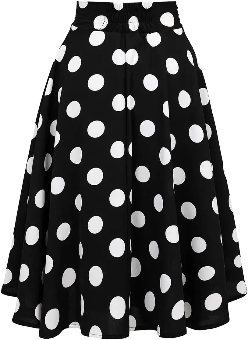 CHOiES record your inspired fashion Women's Pink/BlackBlue/White Solid High Waist Trumpet Midi Skirt (10 Colors)