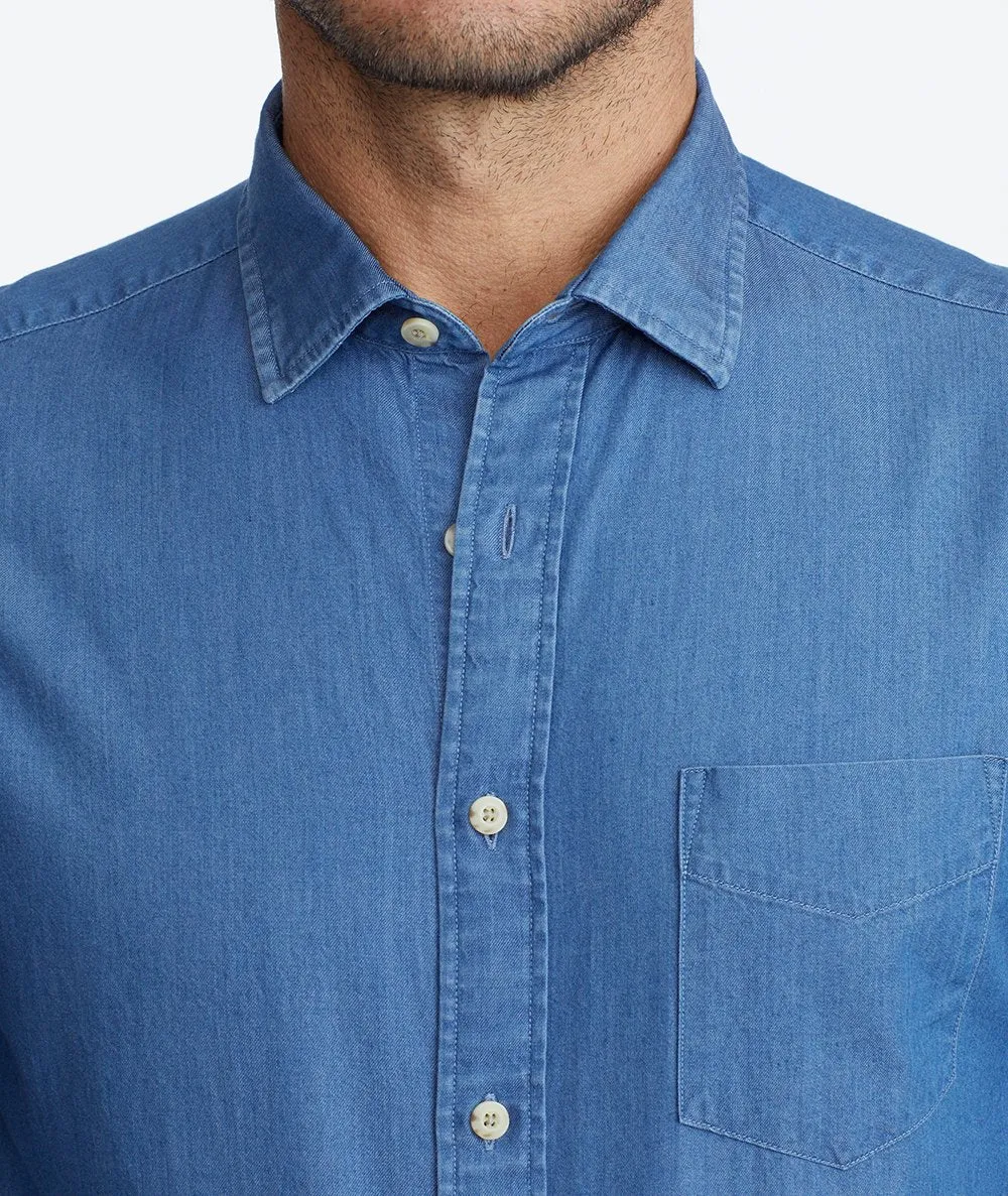 Classic Cotton Chambray Shirt