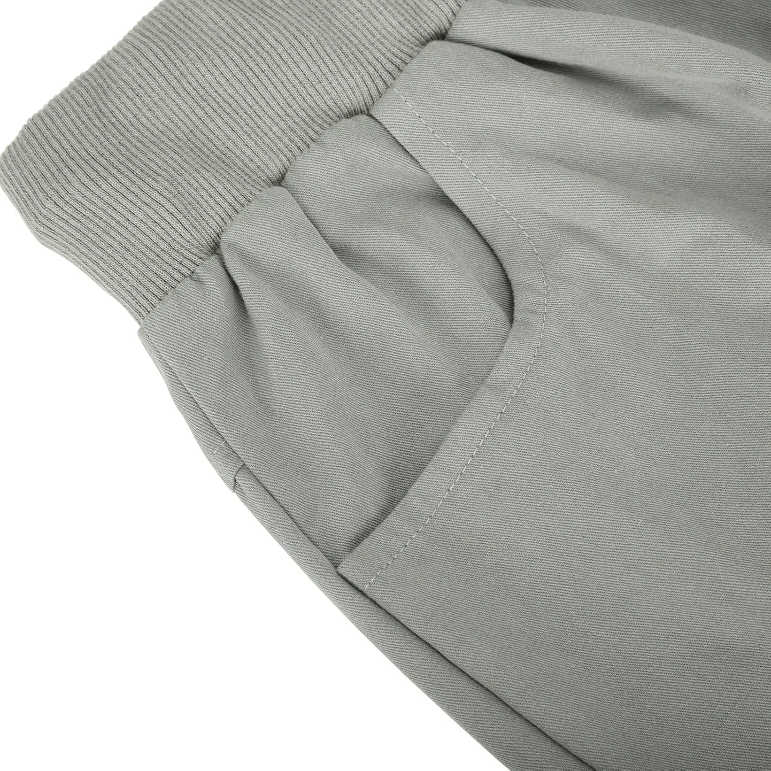 Cotton Capri Pants for Women High Waist Knee Length Cargo Pants Lightweight Trousers Summer Casual Cropped Pants