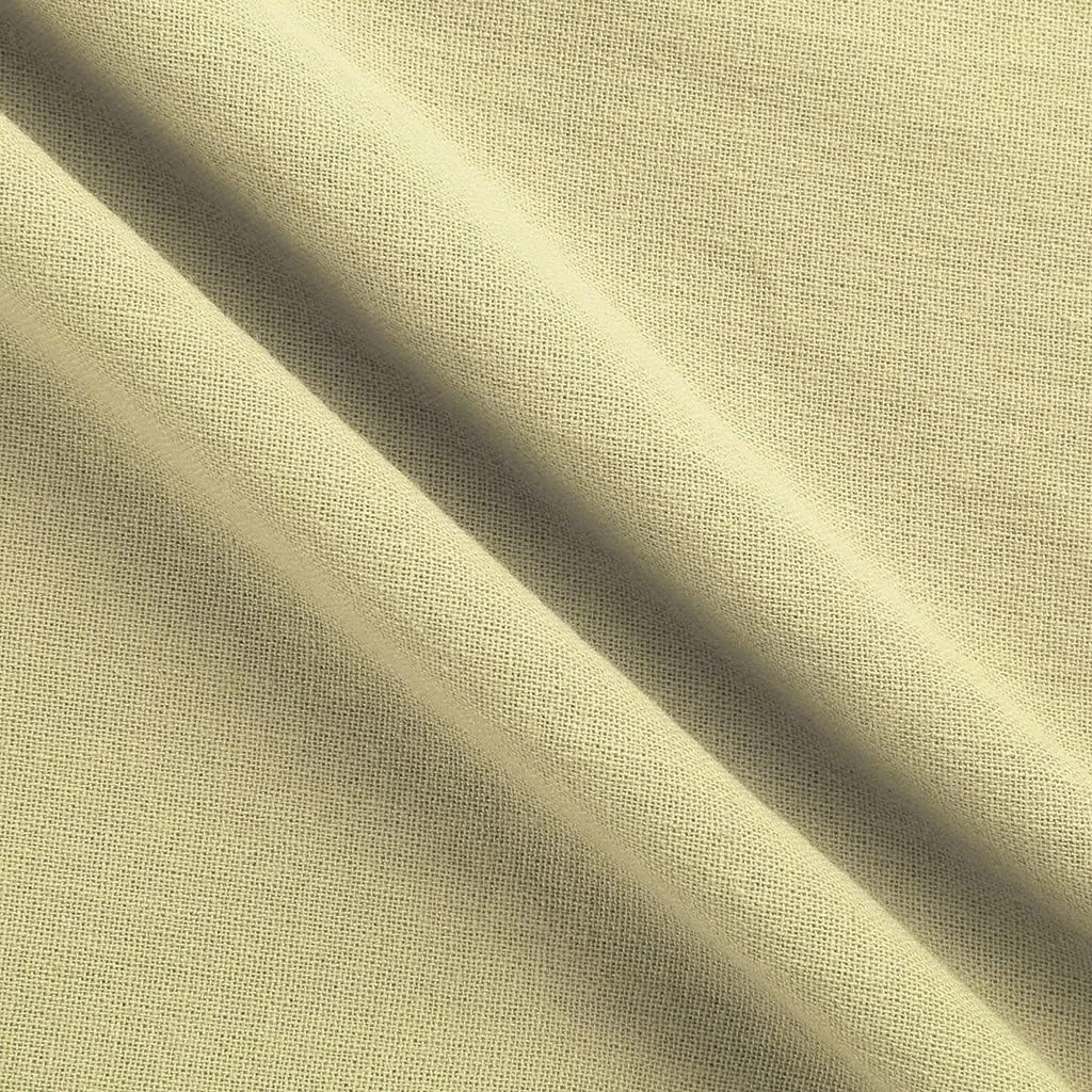 Cotton Linen Pants for Women Elastic Waisted Drawstring Straight Wide Leg Trousers Summer Lightweight Long Pant
