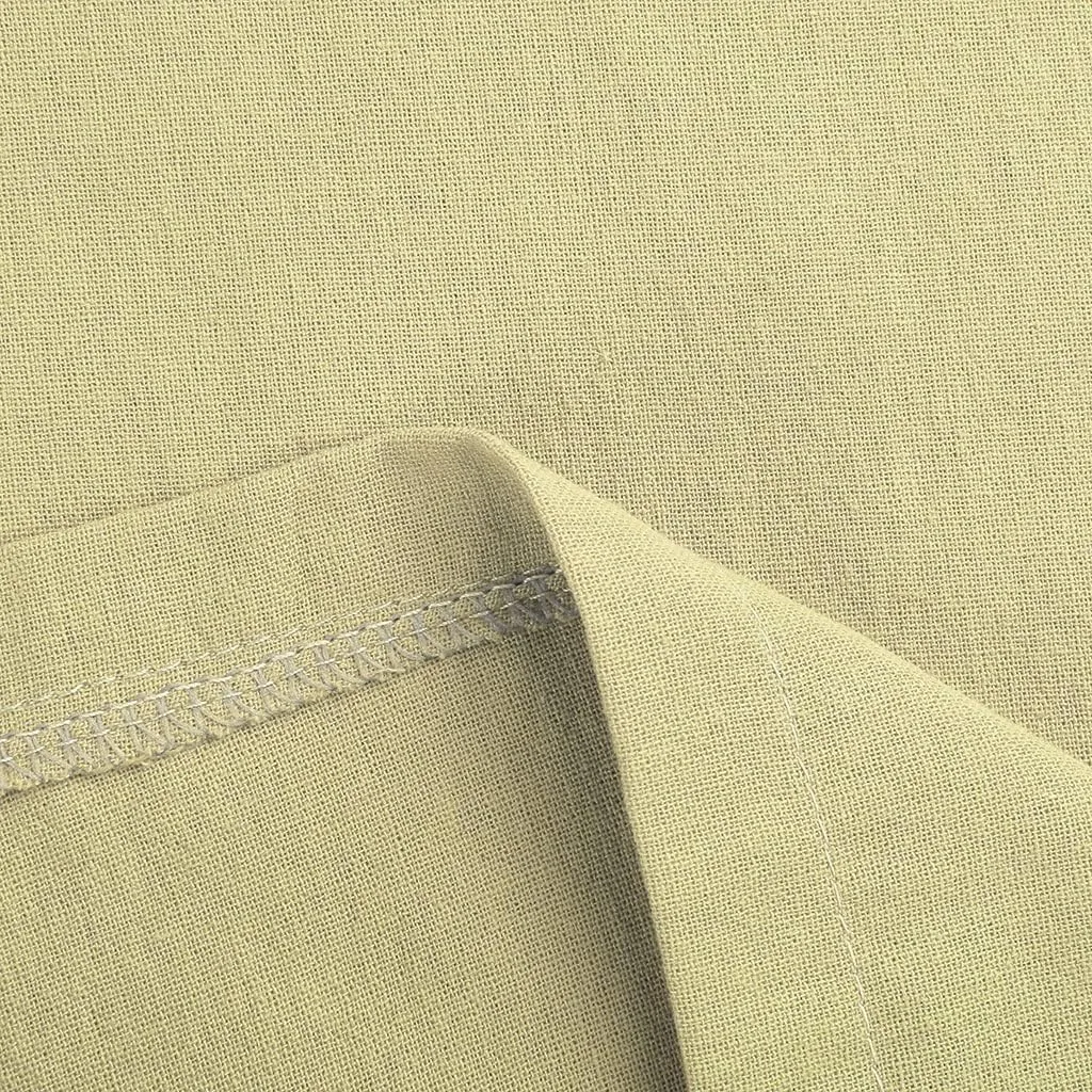 Cotton Linen Pants for Women Elastic Waisted Drawstring Straight Wide Leg Trousers Summer Lightweight Long Pant
