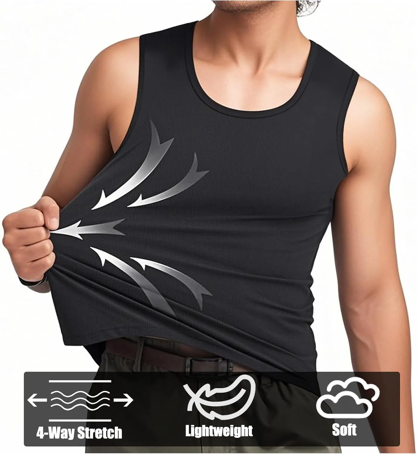 Custom Shirt for Men, Quick Dry Bird's-Eye Knit Polyester, Design Your Own Shirts, Customized T-Shirt Front & Back