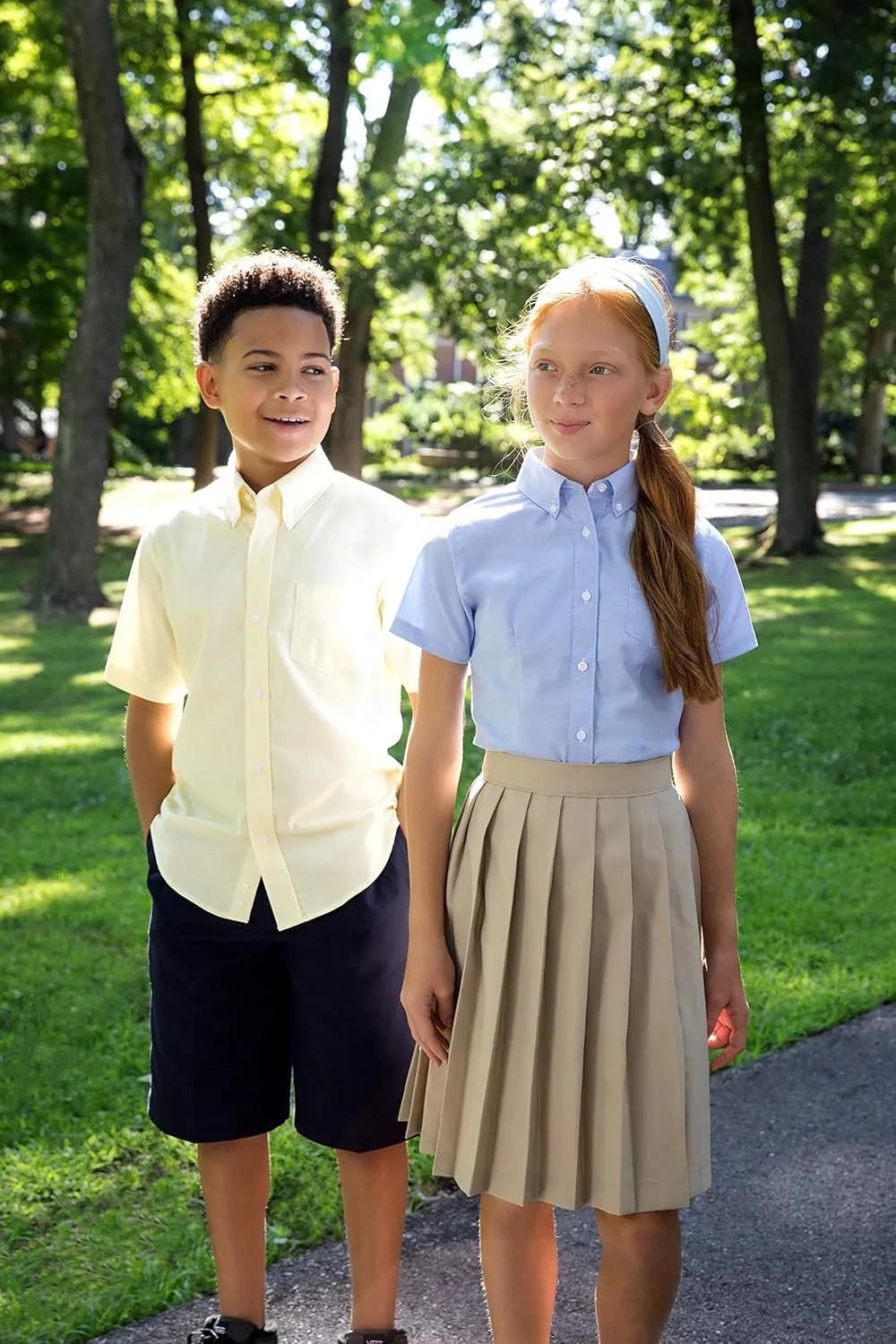 French Toast Girls' Pleated Skirt