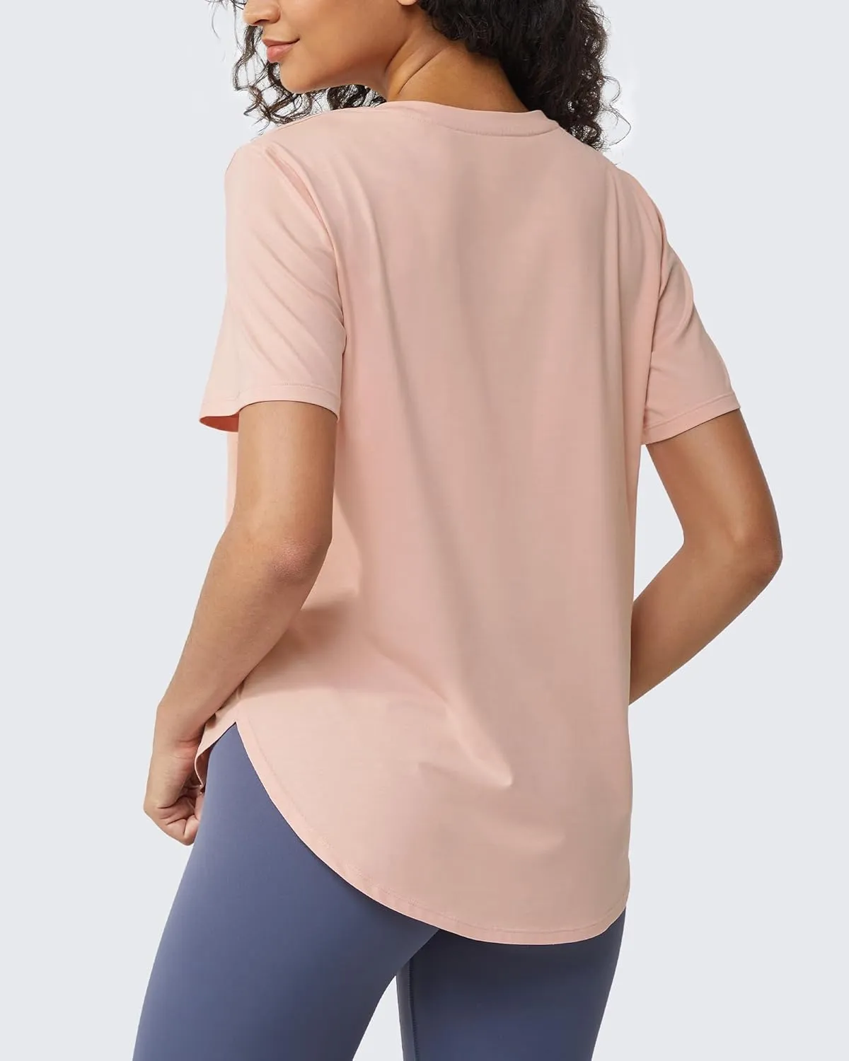 G4Free Short Sleeve Workout Tops for Women Athletic T-Shirts Lightweight Yoga Running Tee Top