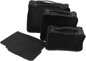 GALPADA Elegant Simple 1 Set of 6pc Suit Garment Bags for Closet Storage Window Design Zipper Clothes Bag Organizer Box for Men Women