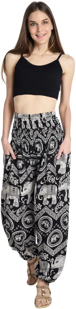 High-Waisted Boho Harem Yoga Pants for Women