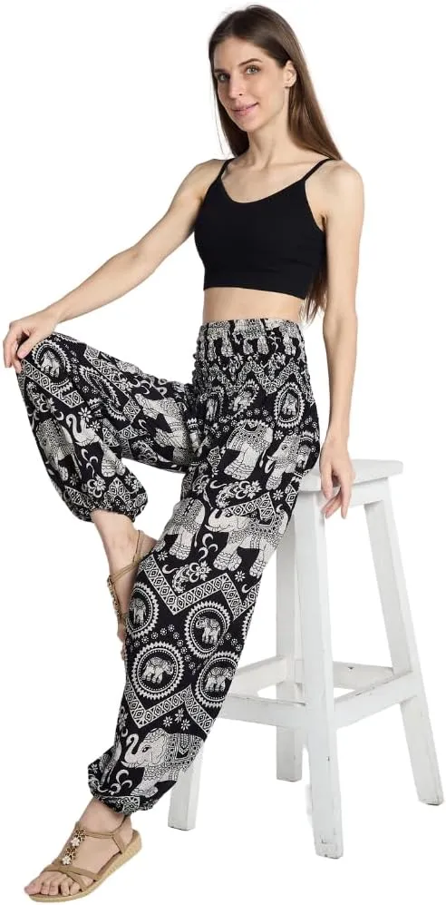 High-Waisted Boho Harem Yoga Pants for Women