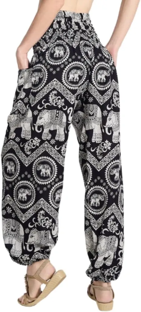 High-Waisted Boho Harem Yoga Pants for Women