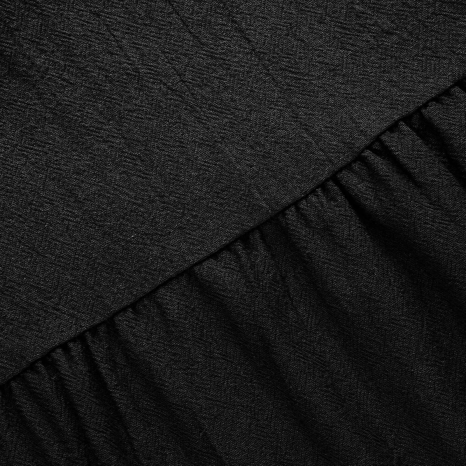 Linen Dress Womens Maxi Dresses 2025 Summer Short Sleeve V Neck Plain Smocked Flowy Long Beach Vacation Sundresses