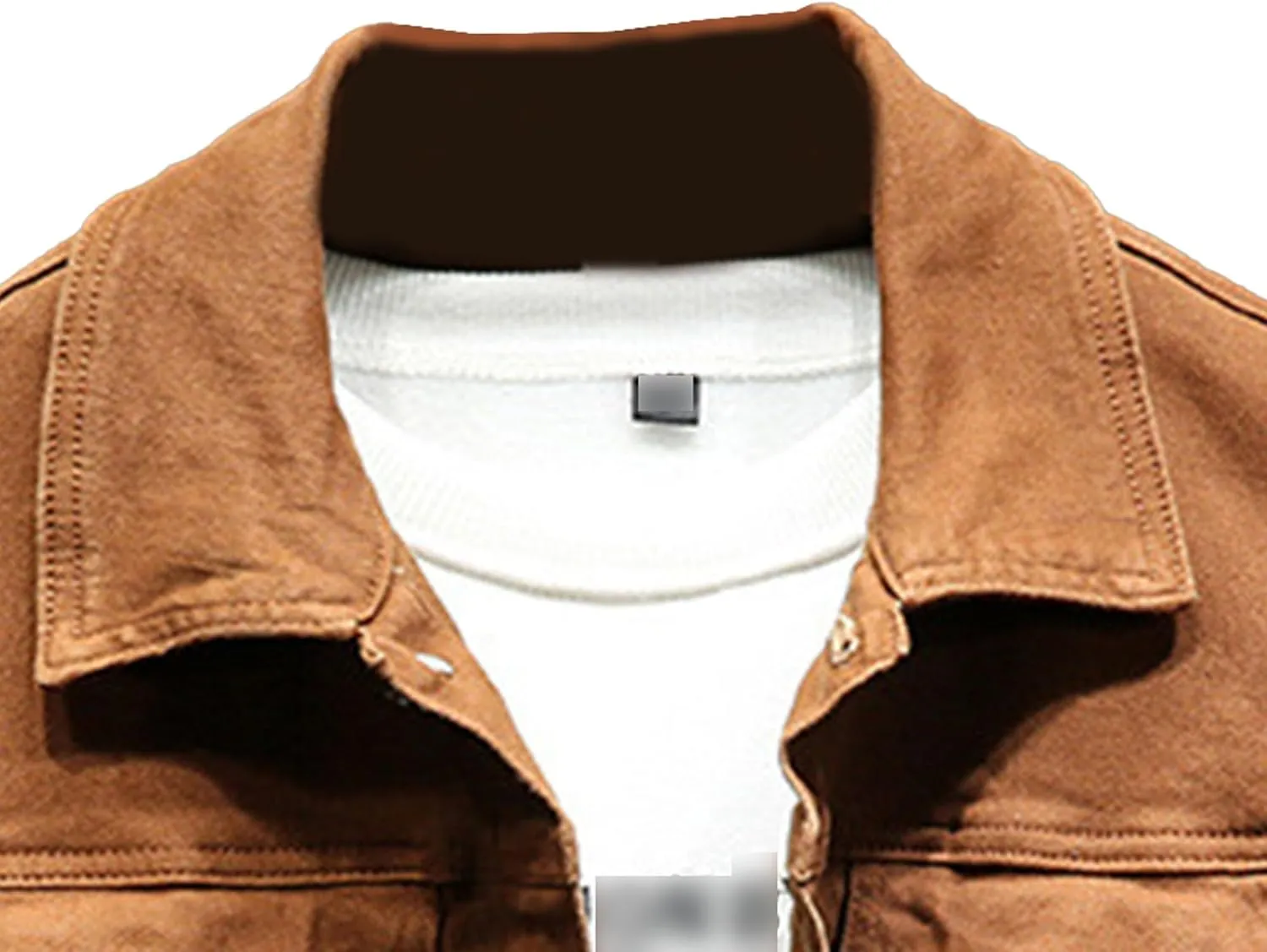 Maiyifu-GJ Mens Distressed Denim Jacket Casual Slim Fit Jean Jacket Button Front Washed Jean Trucker Jacket