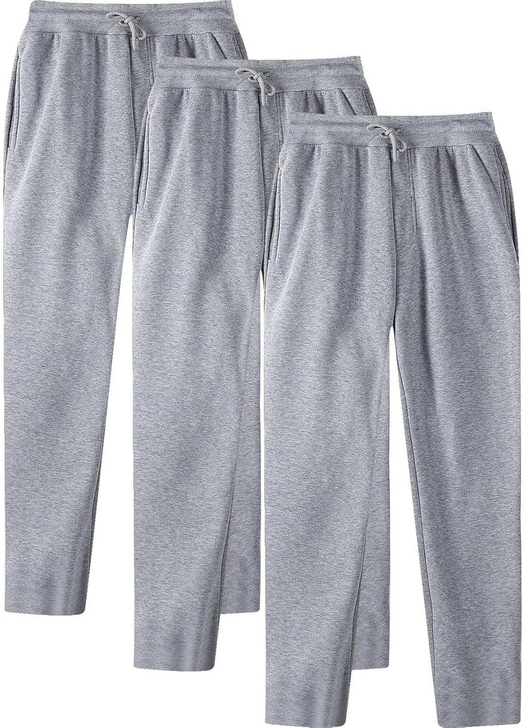 Mens Hip Hop Pants Casual Solid Color Track Cuff Lace Up Workout Pants with Pocket Pcs Pants for Man