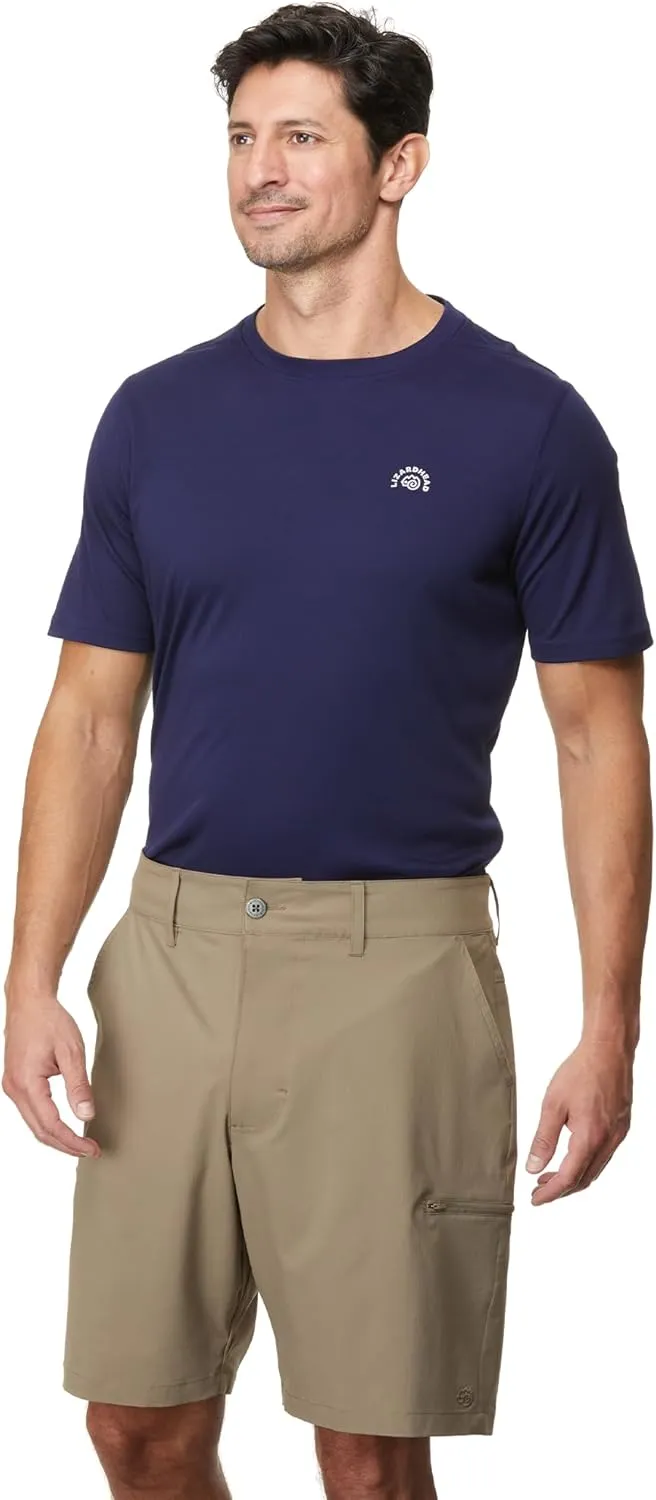 Men's Short Sleeve Performance Tee - Quick-Drying, Moisture-Wicking, Anti-Odor Activewear Fitness, Hiking, Camping