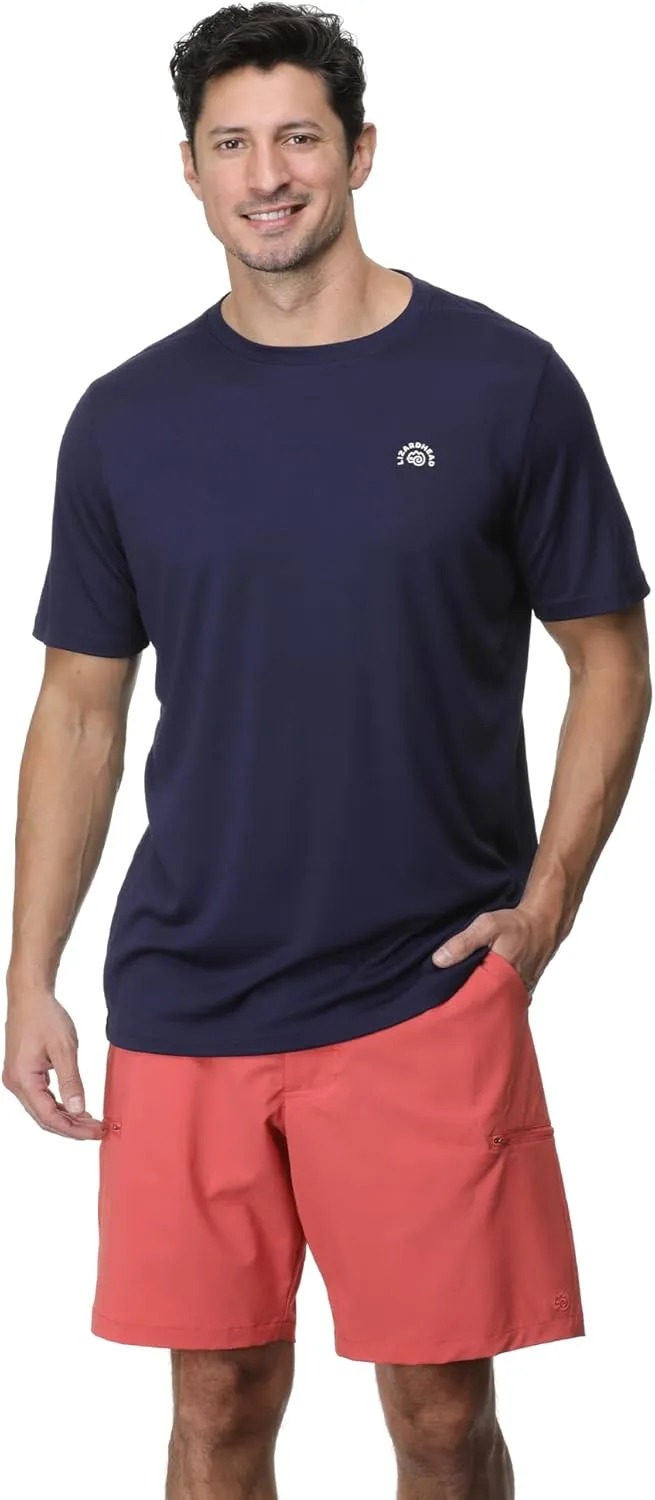 Men's Short Sleeve Performance Tee - Quick-Drying, Moisture-Wicking, Anti-Odor Activewear Fitness, Hiking, Camping
