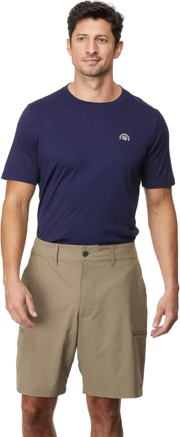Men's Short Sleeve Performance Tee - Quick-Drying, Moisture-Wicking, Anti-Odor Activewear Fitness, Hiking, Camping