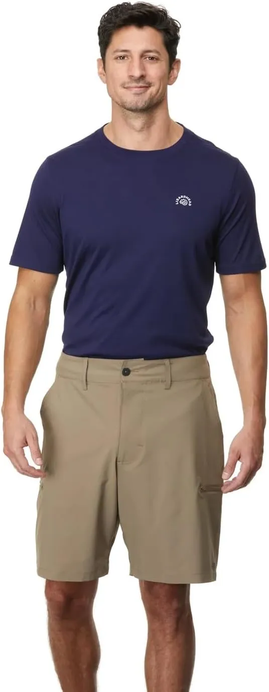 Men's Short Sleeve Performance Tee - Quick-Drying, Moisture-Wicking, Anti-Odor Activewear Fitness, Hiking, Camping