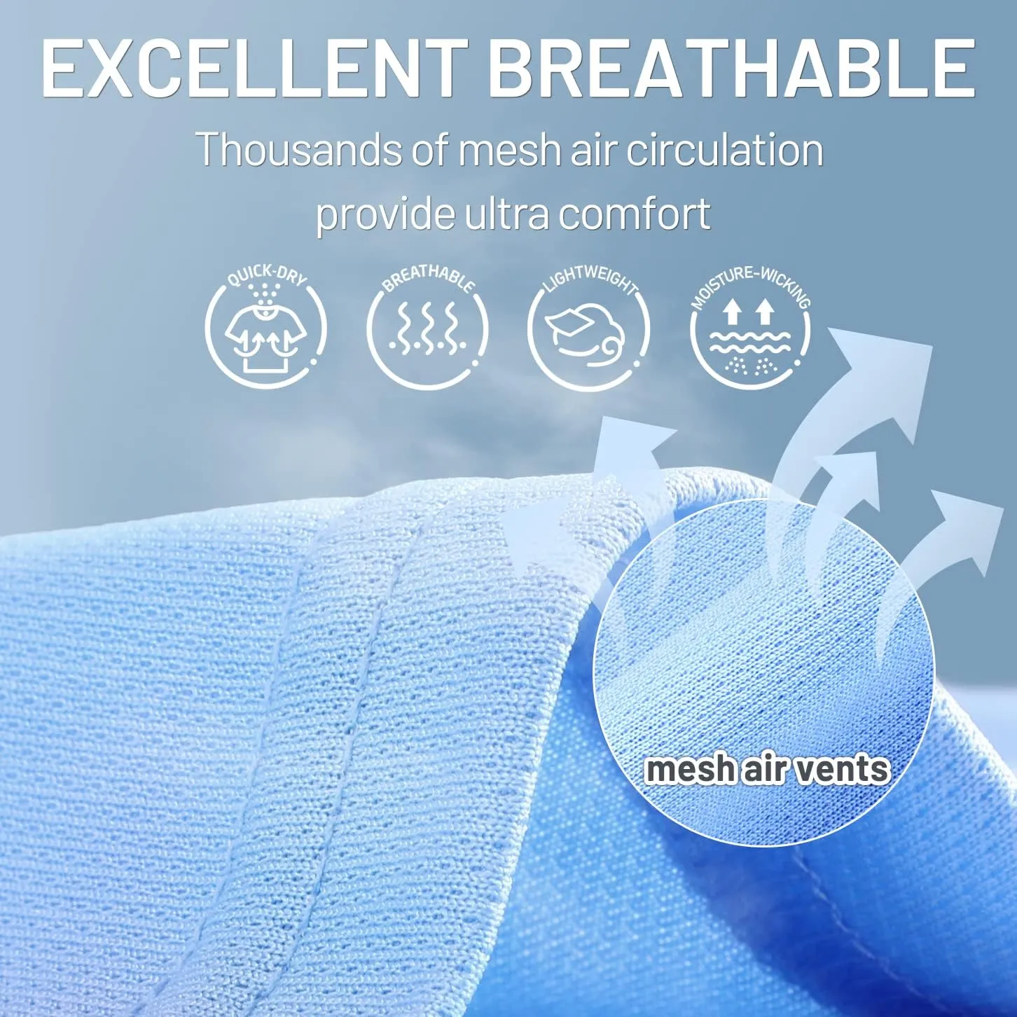 MIER Men's Quick Dry Workout Shirts Moisture Wicking Running Athletic Performance T-Shirts Recycled Polyester Top Tee