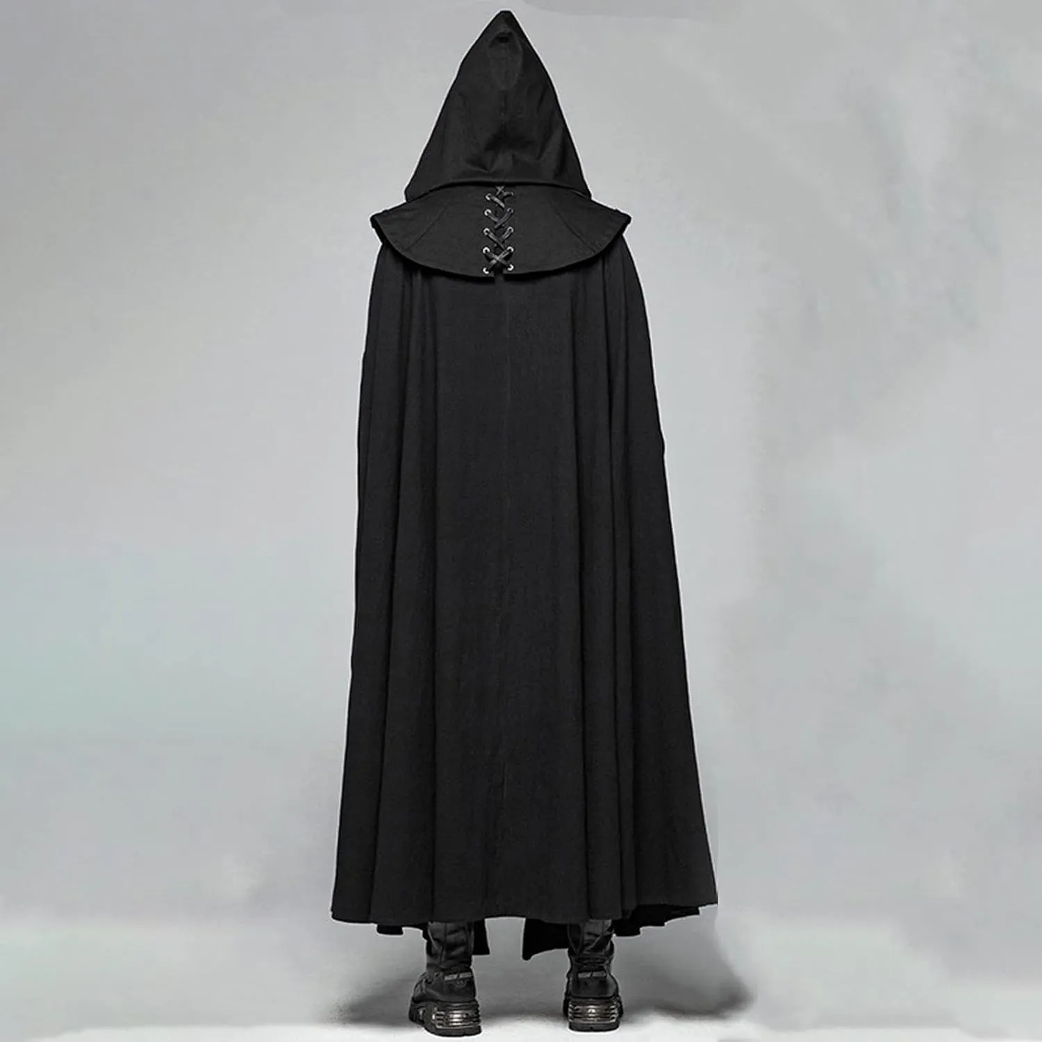 NaRHbrg Unisex Adults Hooded Cloak Cape for Halloween Cosplay Costumes Medieval Cosplay Wizard Witch Cape Renaissance Cloak