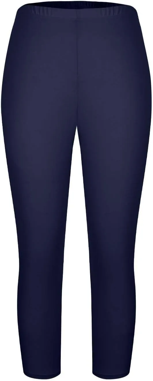 Plus Size Capri Leggings for Women High Waist Tummy Control Stretchy Workout Yoga Pants Casual Summer Capri Pants