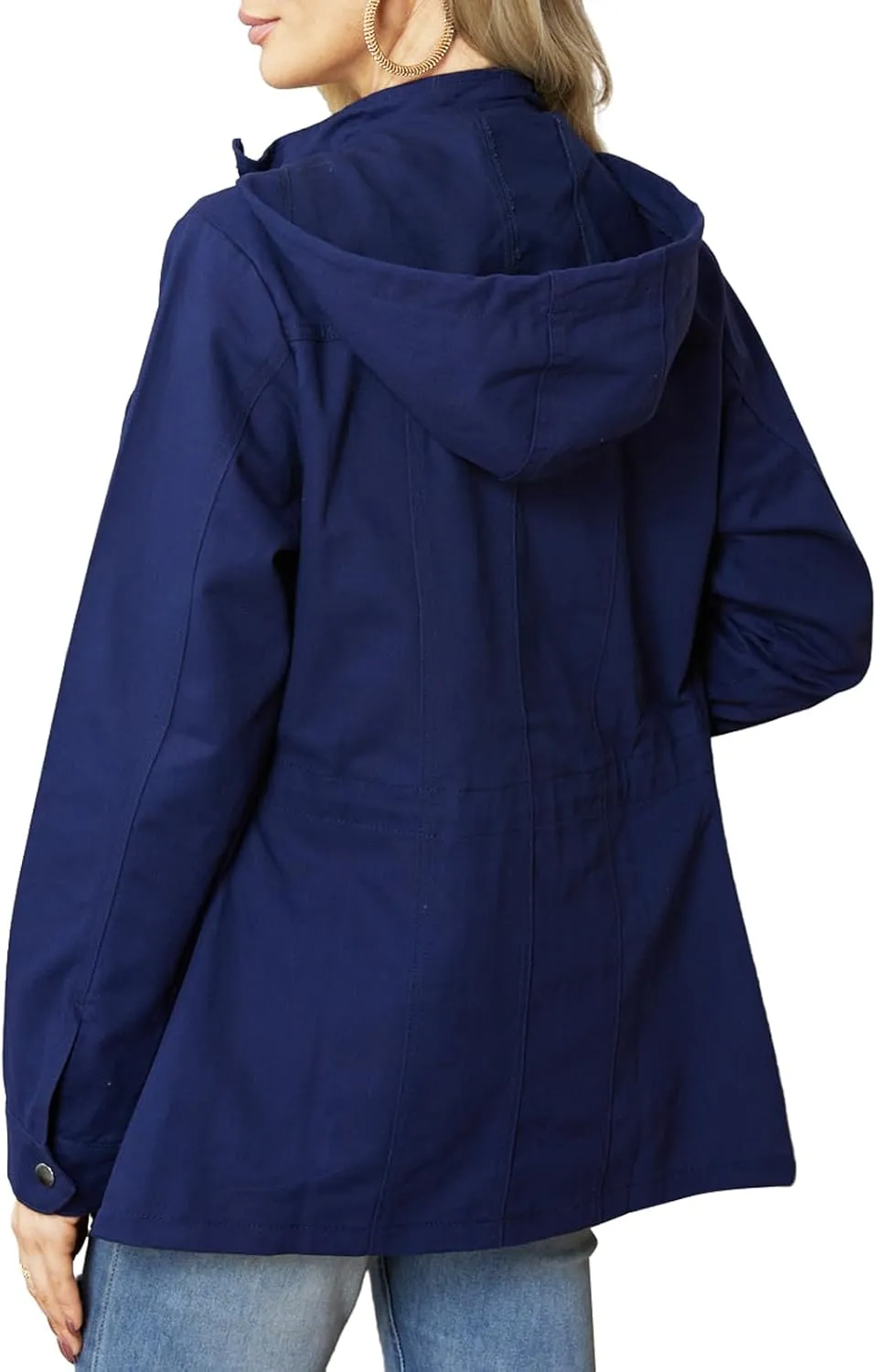 sexycherry Casual Jackets for Women Long Sleeve Lightweight Outwear Bomber Coats with Pockets