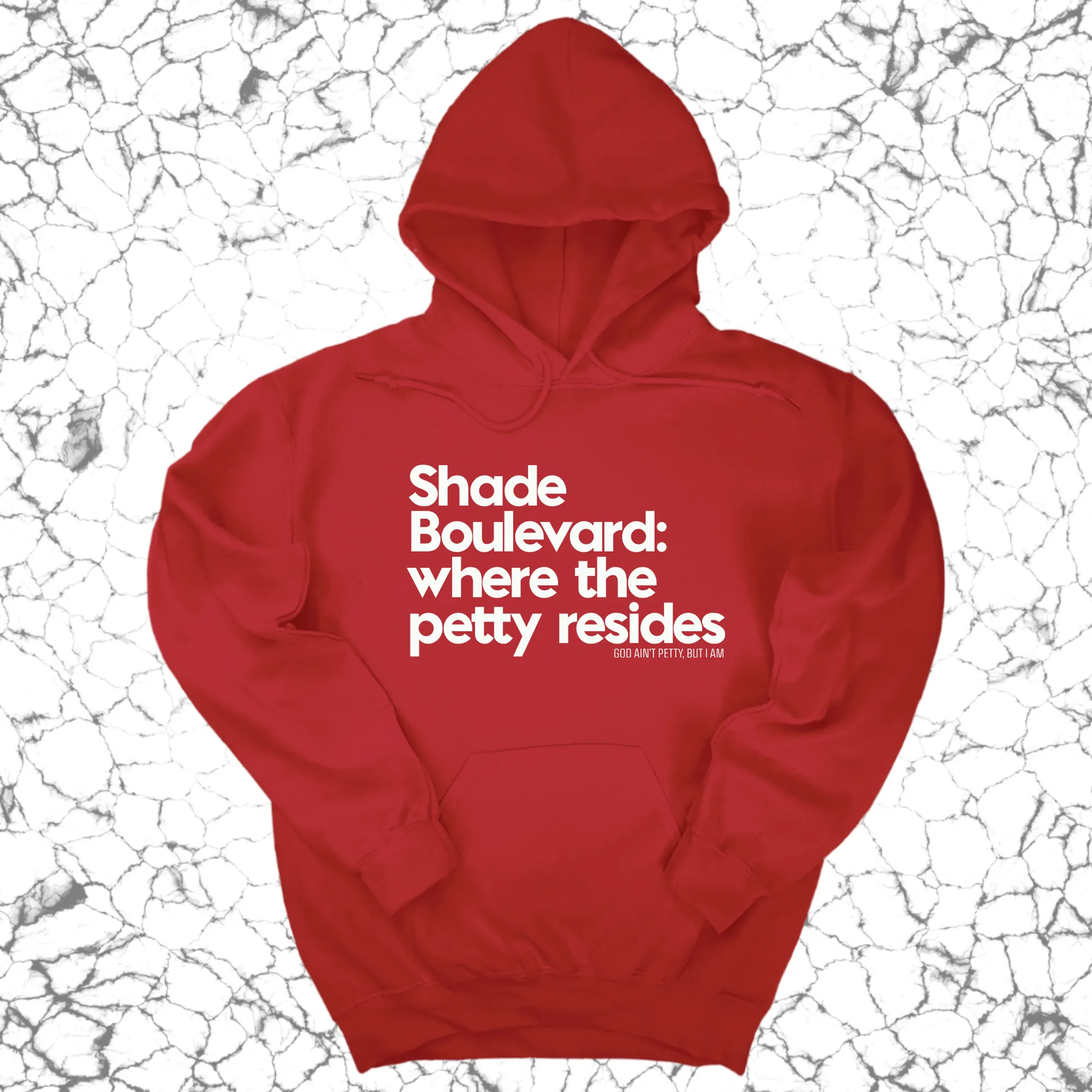 Shade boulevard where the petty resides Unisex Hoodie