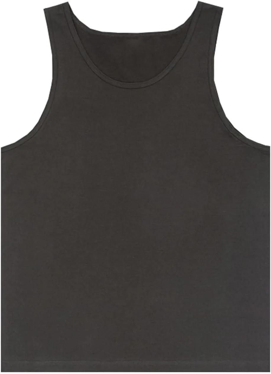 Sleeveless Round Neck Tank Tops for Women Cotton Breathable Summer Camisole Loose Fit Casual Basic Solid Color Tee