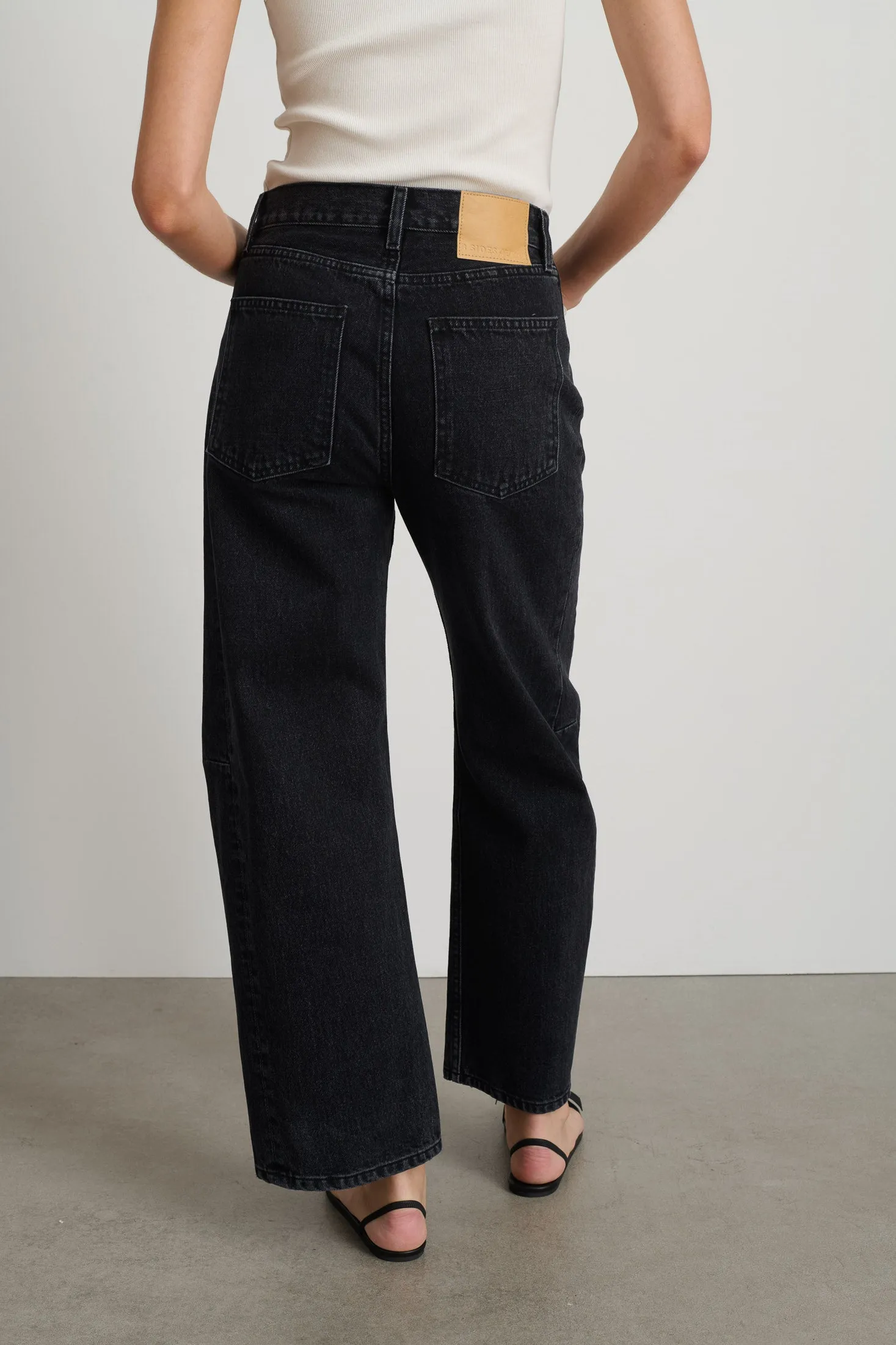 Slim Lasso Jean Stil Black