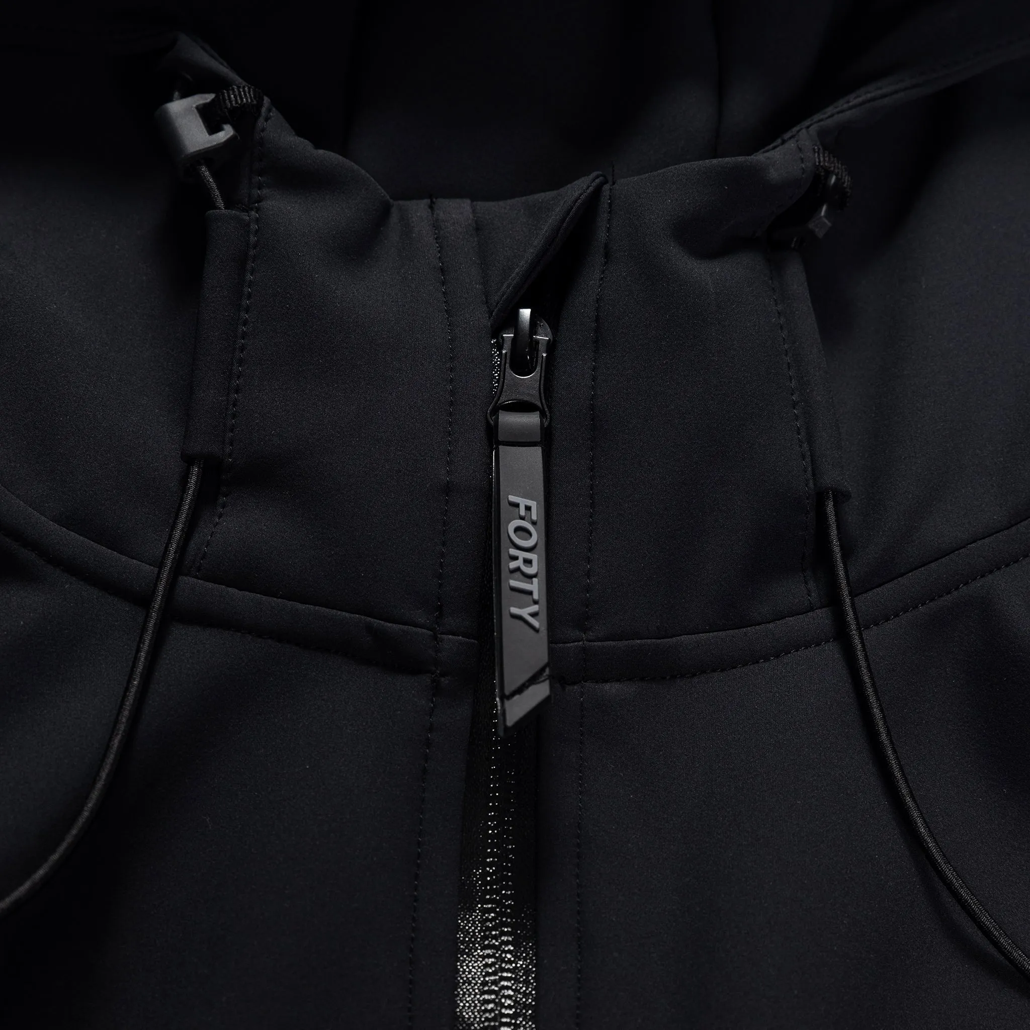 Sloan Tech Softshell Hooded Jacket (Black)