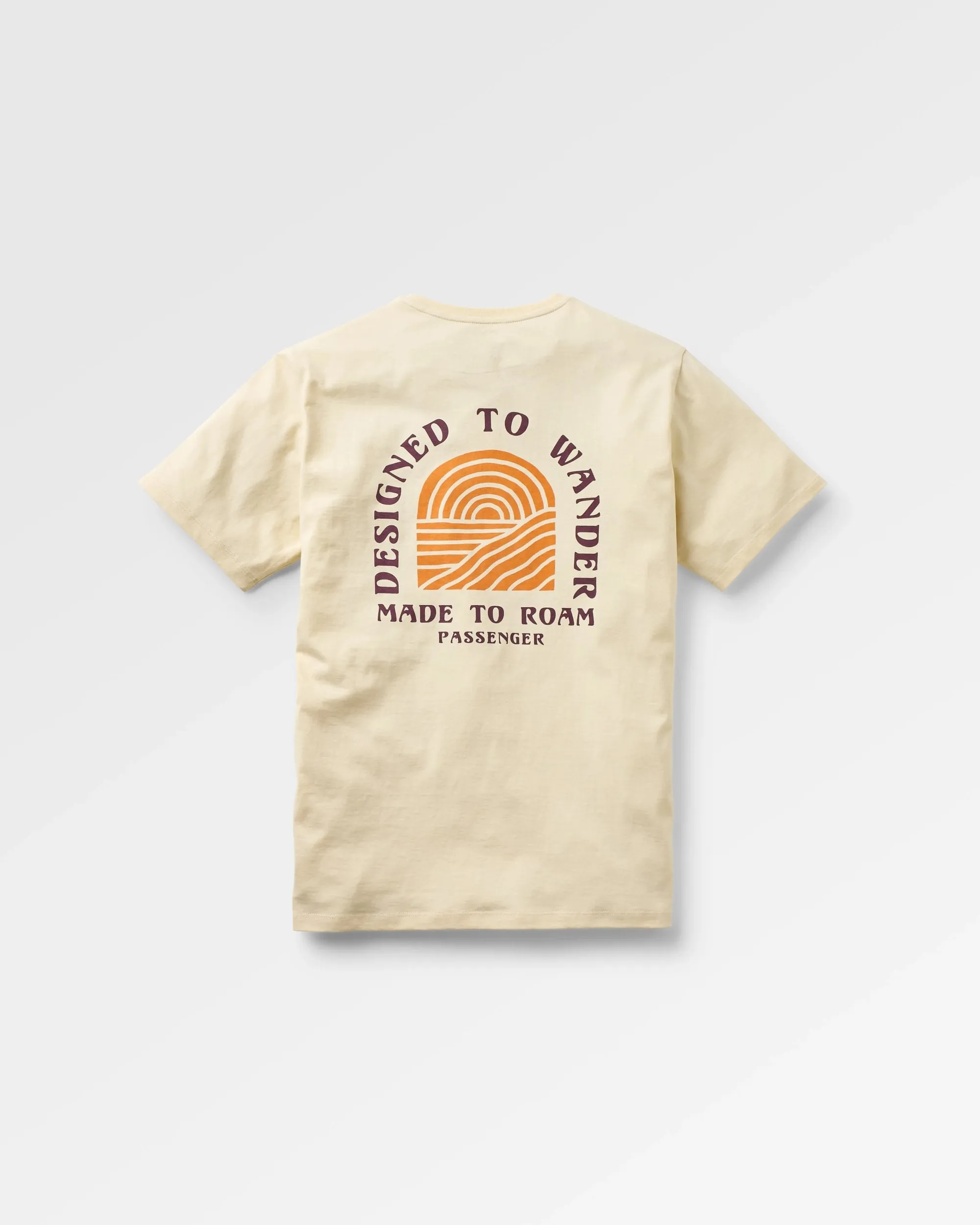 Sundown Recycled Cotton T-Shirt - Birch