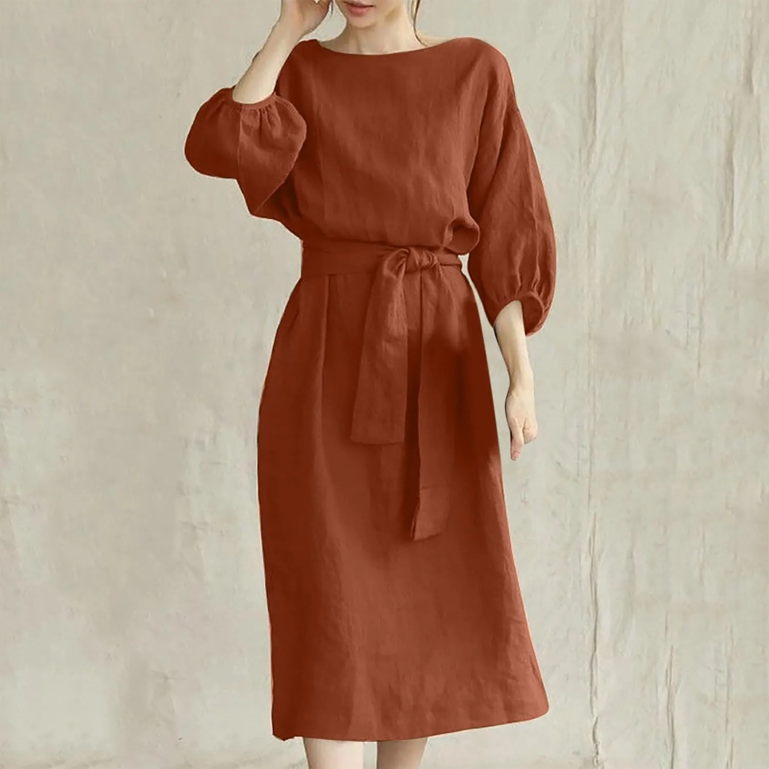 TARIENDY Vacation Dresses for Women 2025,Womens Plus Size Lace Up Dress Short Sleeve Dresses Summer Business Casual Outfits