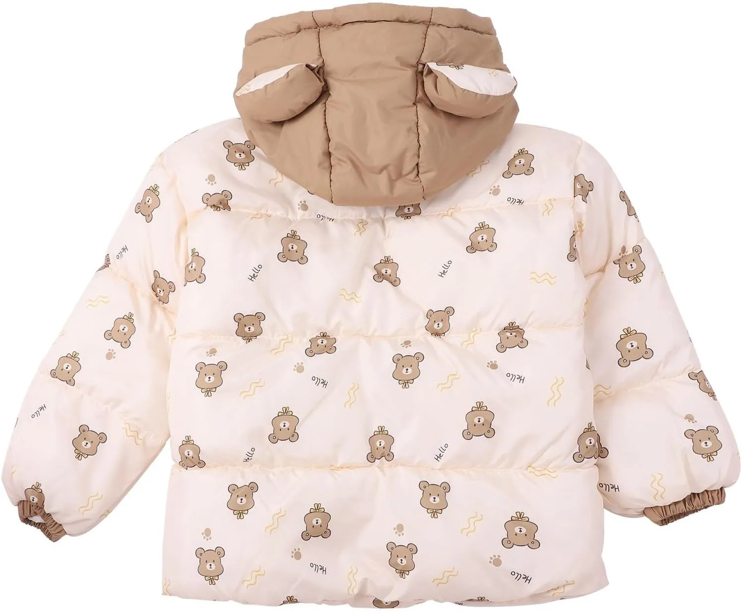 Toddler Baby Warm Thicken Cotton Coat Girls Boys Winter Padded Jacket Hooded Coat Outwear Clothes Boy Winter Coat