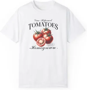 Vine Ripened Tomatoes Homegrown Organic Farm Unisex Comfort Colors T-Shirt, Produce Farmers Market Tee 2411-443
