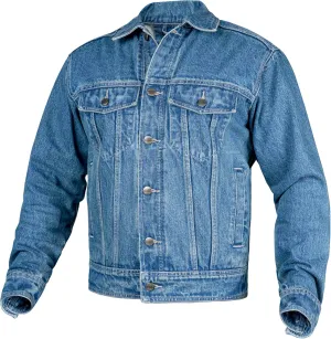 WICKED STOCK Motorcycle Men-Jeans Jacket-Trucker Jacket for Men-Denim Casual Rugged Wear Riding Jacket