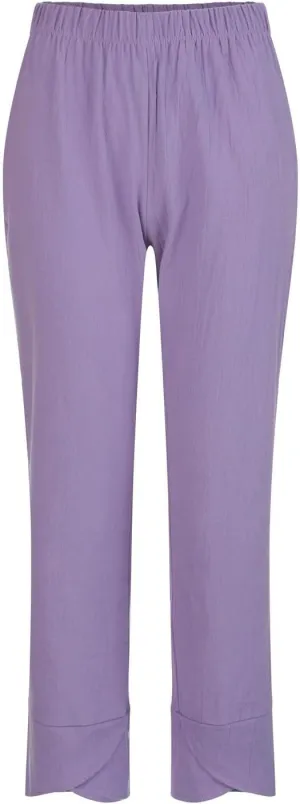 Women's Cotton Linen Trousers Summer Causal Straight Leg Solid Color Loose Fit Pants Lounge Palazzo Pants with Pockets