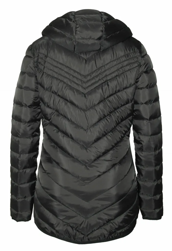 Women's Lightweight Dupont Sorona Padded Hooded Puffer Jacket