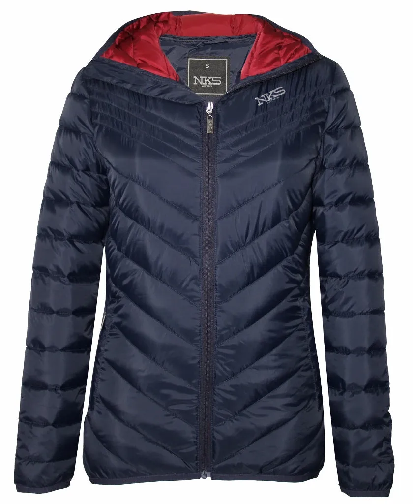 Women's Lightweight Dupont Sorona Padded Hooded Puffer Jacket