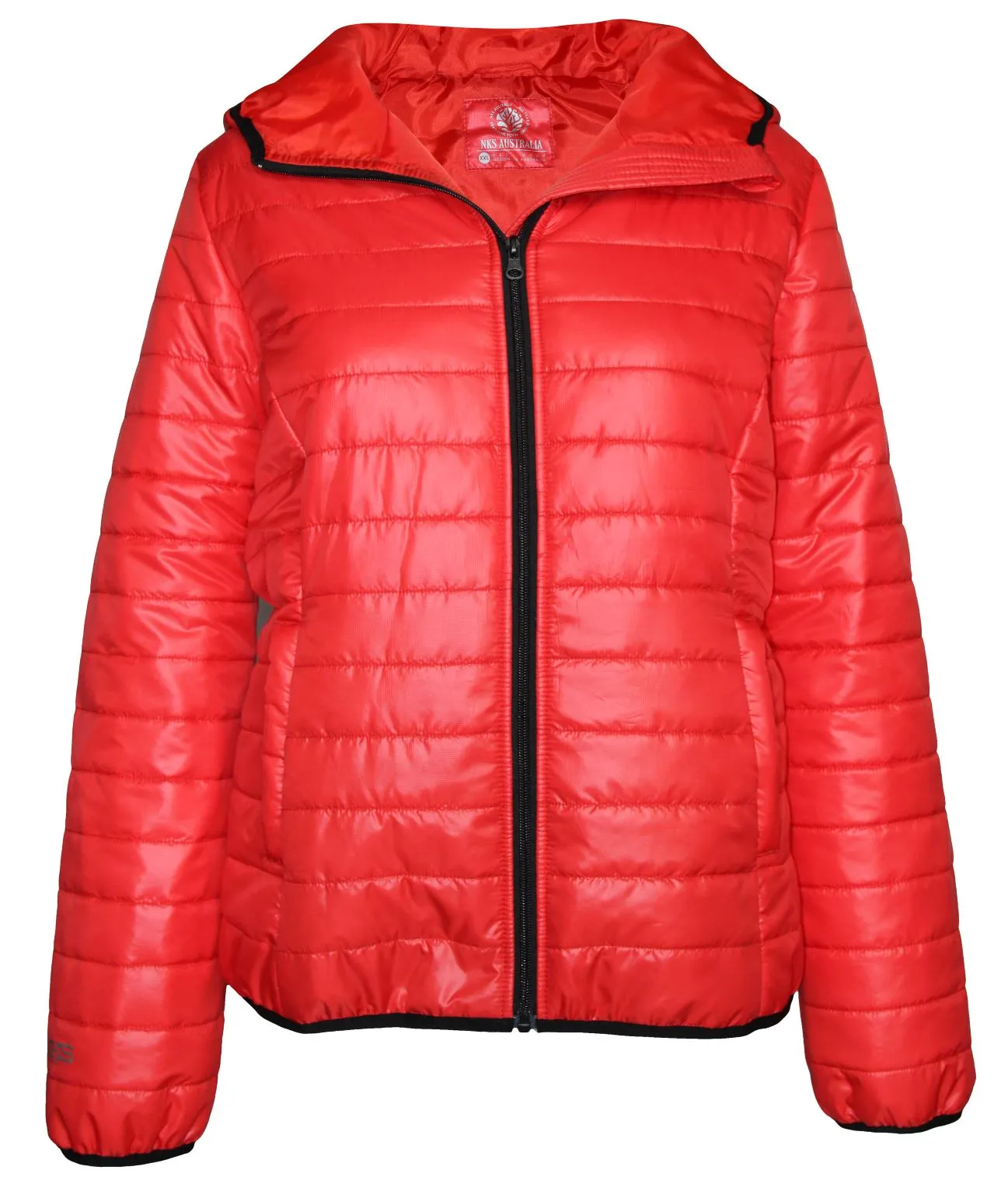 Women's Lightweight Soft Hooded Puffa Jacket