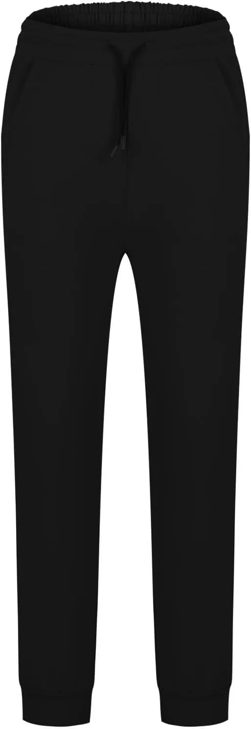 Xiaojmake Mens Tapered Jogger Casual Drawstring Elastic Waist Workout Sweatpants Slim Fit Gym Training Running Track Pants