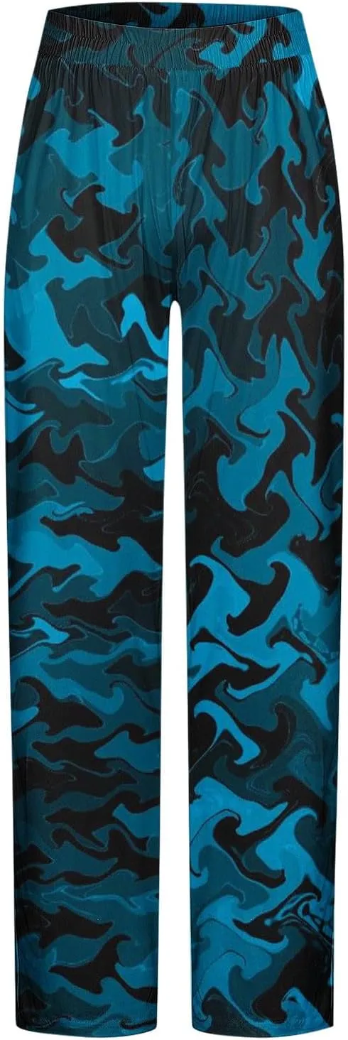 Zeiyignr Camo Lounge Pants for Men Lightweight Pjs Bottoms Soft Yoga Trousers Pajama Pants Sleepwear Bottom Pants with Pocket