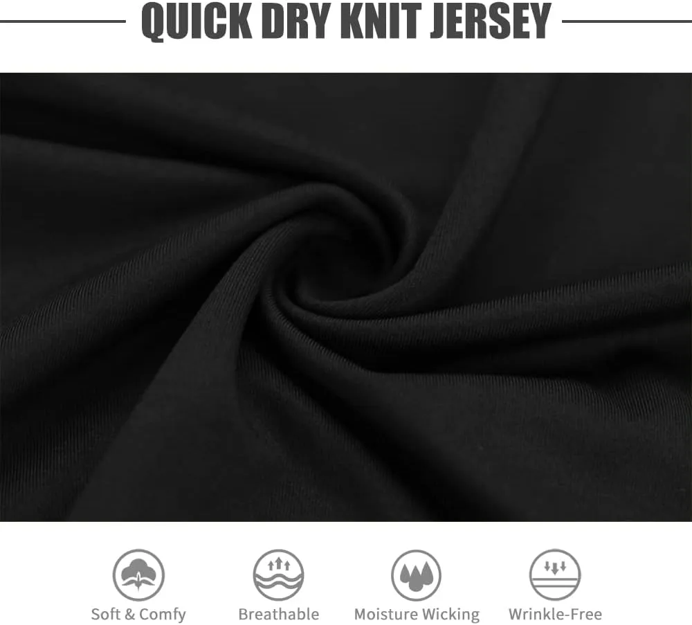 Zengjo Athletic Shirts for Men Short Sleeve Quick Dry Workout Running Gym Sport Exercise Tee Moisture Wicking